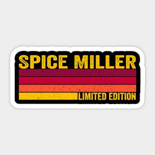 Spice Miller Sticker